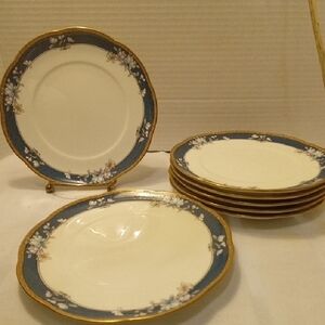 Vintage Noritake Sandhurst Bread And Butter Plates 9742 7 Plates